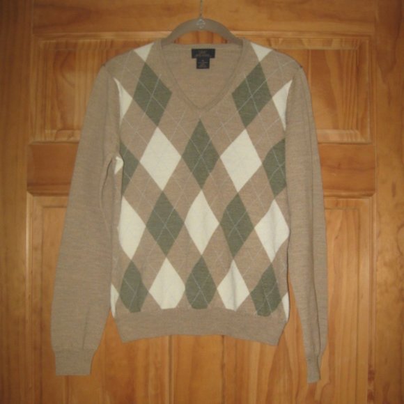 Brooks Brothers Sweaters - Brooks Brothers 346 Merino Wool V Neck Sweater